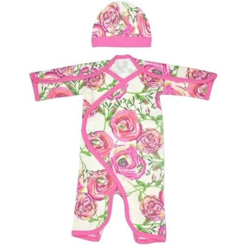 Boys & Girls Long-Sleeve NIC-Jumpsuit - NICU Friendly
