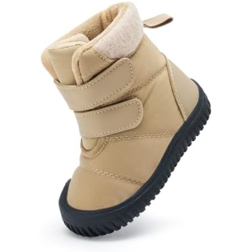 BMCiTYBM Toddler Baby Winter Snow Boots Boy Girl Faux Fur Warm Non Slip First Walking Infant Shoes