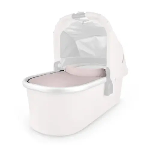 Bassinet Boot Cover - ALICE (pink chenille)  for VISTA V2 and CRUZ V2