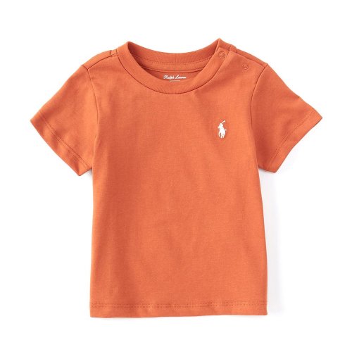 Ralph Lauren Baby Boys Short Sleeve Collegiate Essential T-Shirt
