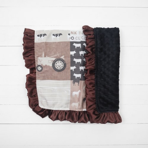 Farm Life Tractor Farm Lovey – DBC Baby Bedding Co