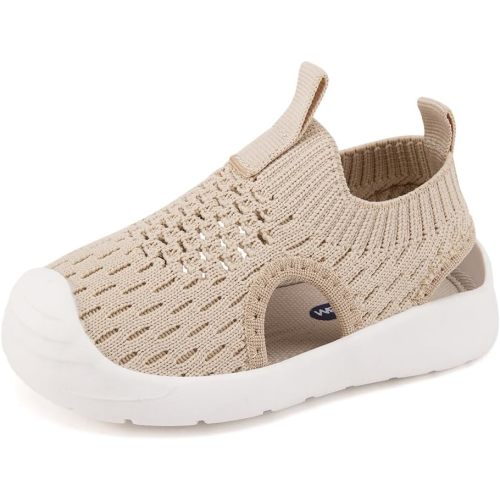 BMCiTYBM Baby Boy Girl Closed Toe Summer Toddler Sandals Lightweight Shoes Infant Non-Slip First Walking Sneakers 6 9 12 18 24 Months 2-3 Years