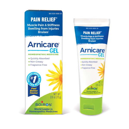 Boiron Arnicare Gel for Pain Relief of Joints, Muscles, and Bruises, Fragrance-free 2.6oz HSA/FSA Eligible