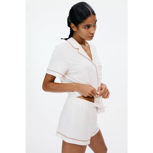 VISCOSE-BLEND PAJAMAS