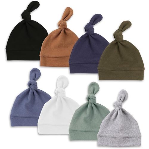 Newborn Hats for Boys Cotton Newborn Beanies Autumn Winter Infant Baby Girls Hat 0-12 Months