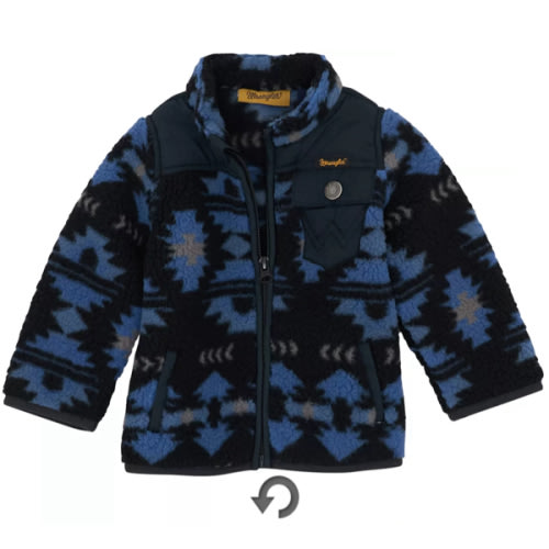 Wrangler Baby Sherpa Zip Up Jacket at Tractor Supply Co