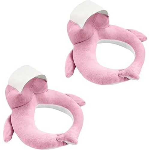 2 Pack Adjustable Baby Bottle Support for Mom, Comfort Feeding Aid (Pink)