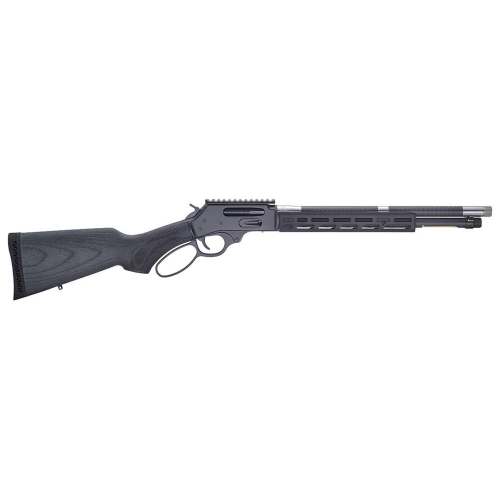 HENRY HUSH 30-30WIN BL/WD CF BARREL - NEW MODEL - Lever Action Rifles at GunBroker.com : 1127147234