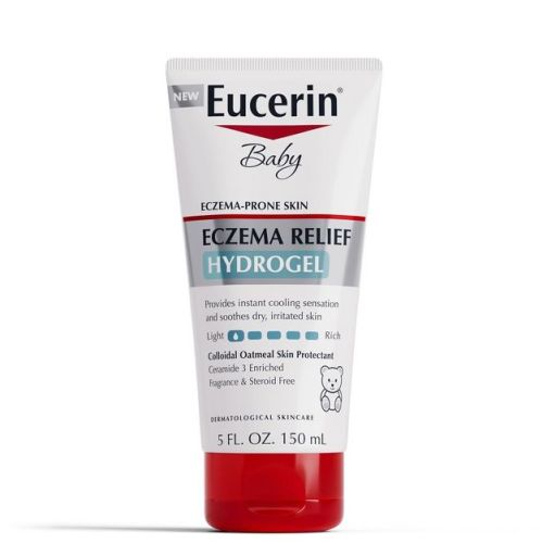 Eucerin Baby Eczema Relief Hydrogel Lightweight Soothing Treatment for Dry Skin, 5 oz