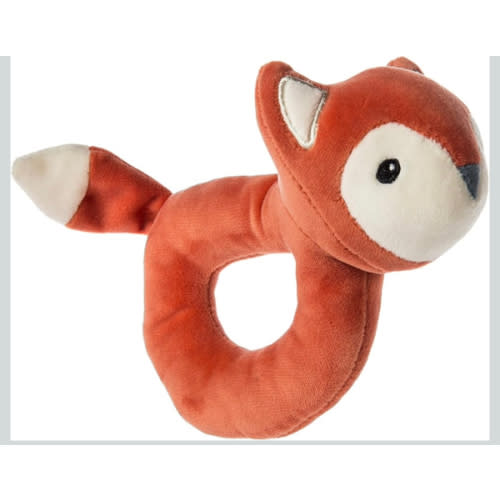 Mary Meyer Baby Rattle Leika Infant Soft Toys, 6-Inches, Little Fox