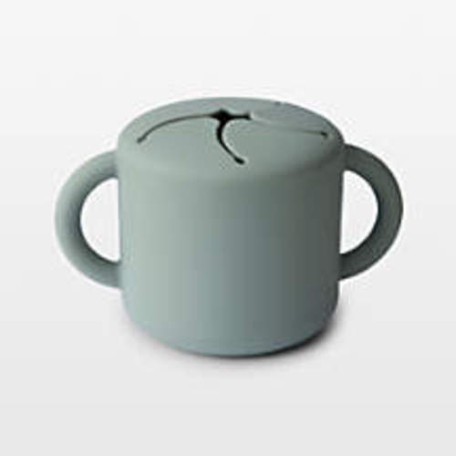 Mushie Silicone Baby Snack Cup