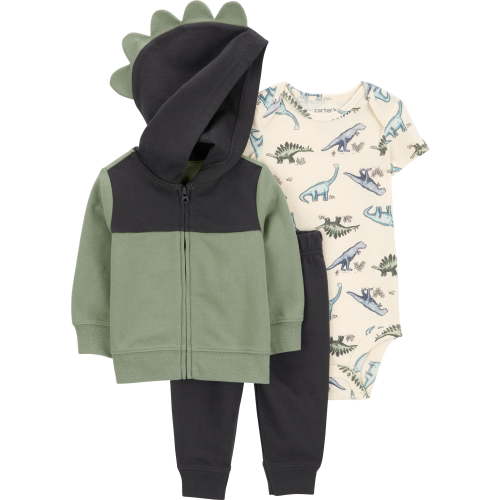 Carter's Child of Mine Baby Boy 3-Piece Cardigan Outfit Set, Sizes 0-24 Months