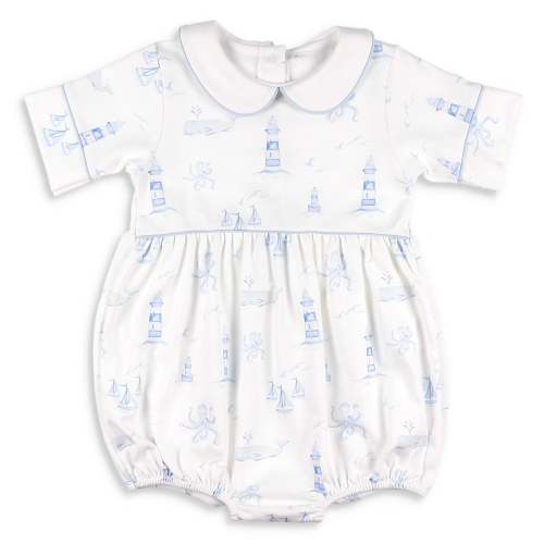 Nautical Toile Pima Bubble