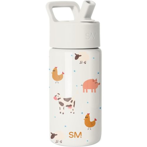 Simple Modern Kids Water Bottle & Toddler Cup | 14oz | Farm Animals