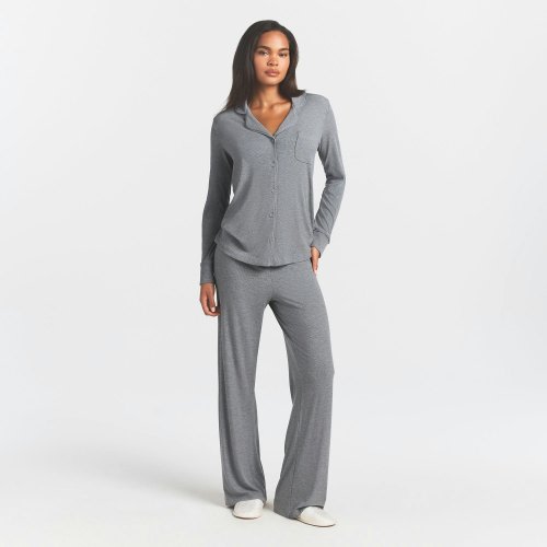 SOFT LOUNGE SLEEP SET | HEATHER GREY | SKIMS