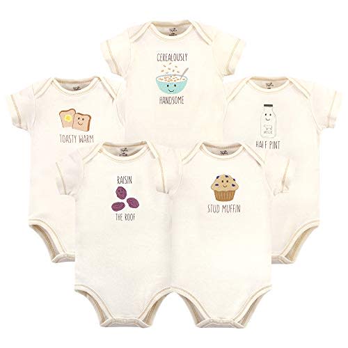 Touched by Nature Unisex Baby Organic Cotton Bodysuits