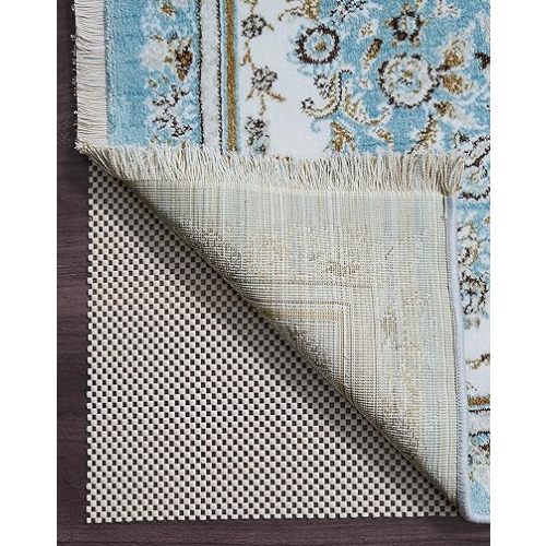 Veken Non Slip Rug Pad Gripper 8 x 10 Feet Extra Thick Pads for Any Hard Surface Floors, Keep Your Rugs Safe and in Place, Under Carpet Anti Skid Mat
