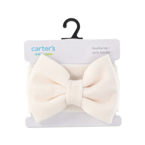 Carter's Child of Mine, Infant Girl Ribbed Headwrap, 1 Pack, Size 0-12 Months