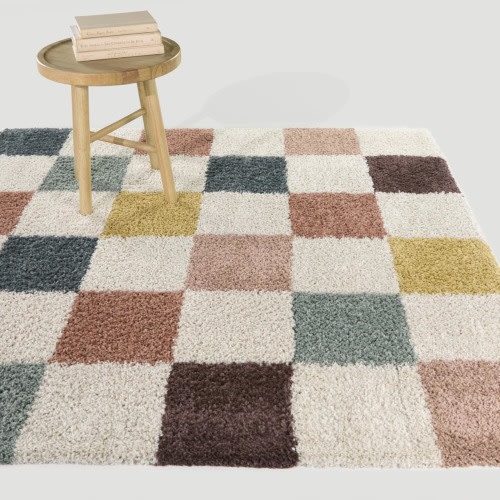 Balta Rugs Cavalcanti Checkered Shag Area Rug