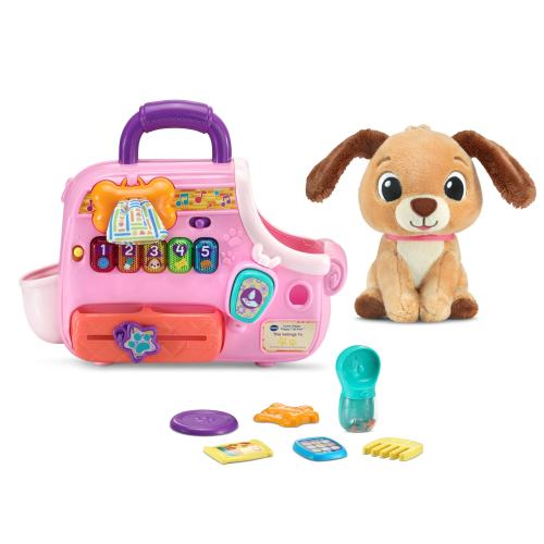 Vtech® Cutie Paws Puppy Carrier, English Language Version, Battery Operated