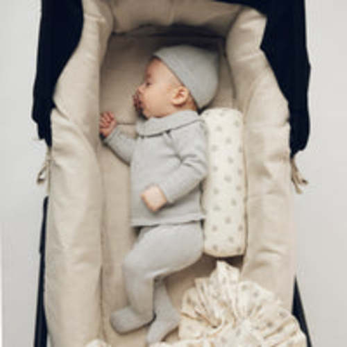 Set Welcome Knit Cuello Nube · Minicoton