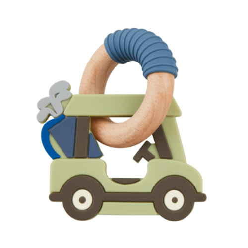 Golf Cart Silicone Teether | Mud Pie