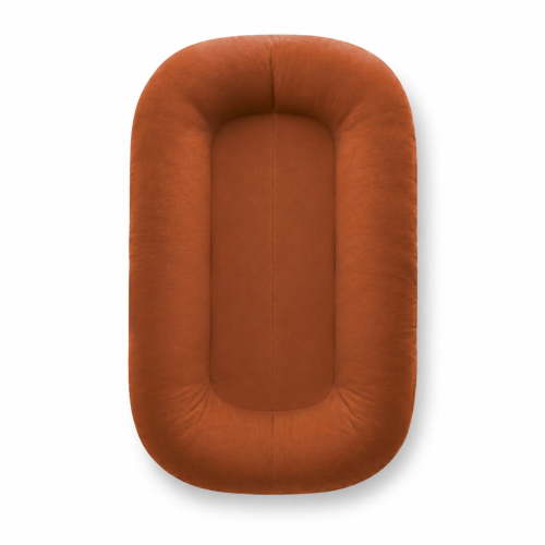 Baby Lounger,Infant Support Cushion and Tummy Time Mat for Newborns,Portable Padded Floor Seat,29.5 x 17.7 x 3.5 in, COFFEE COLOR