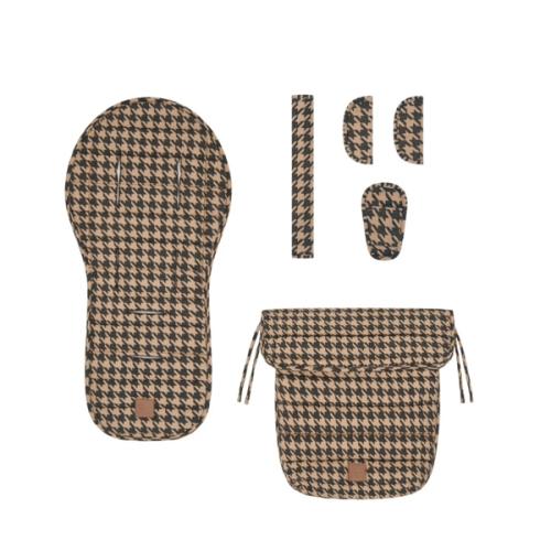 Black Houndstooth Pram Bundle