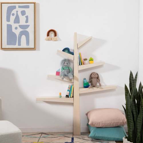 Kids Spruce Tree Bookcase – Babyletto