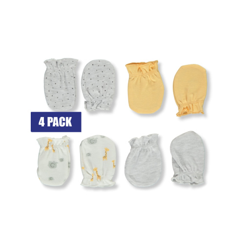 Baby Views Baby Boys' 4-Pack Mittens