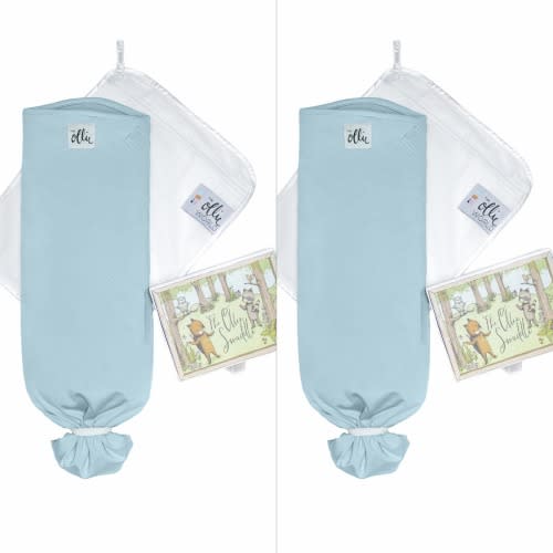 The Ollie® Swaddle Bundle (2-Pack) | Best Baby Swaddle for Sleep (Colors: Sky)
