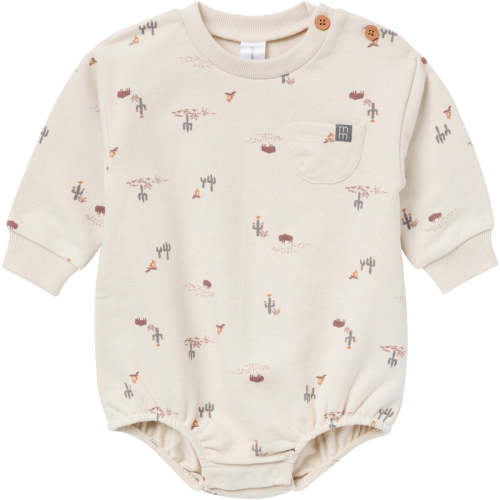 Baby Boys Gray Buffalo Desert Bubble Romper – Gerber Childrenswear