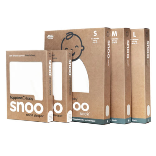 SNOO Sleep Sack Bundle in Small, Medium, Large Sizes and Sheets – Happiest Baby