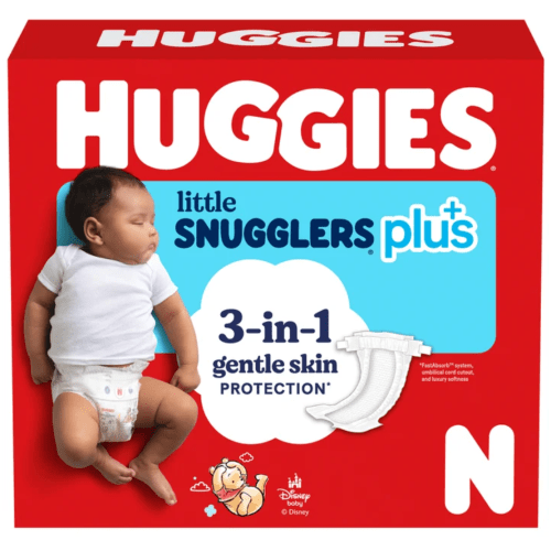 Huggies Plus Diapers Size Newborn | Costco - 148 count
