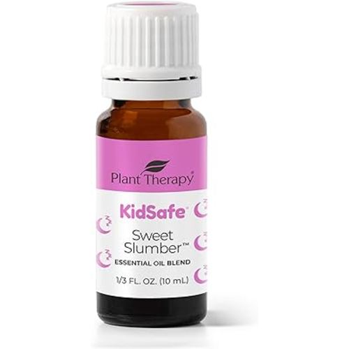 Plant Therapy KidSafe Sweet Slumber Essential Oil Blend 10 mL (1/3 oz) 100% Pure, Undiluted, Therapeutic Grade