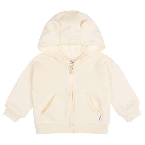 Baby Neutral Soft Beige Zip Front Sweatshirt – Gerber Childrenswear