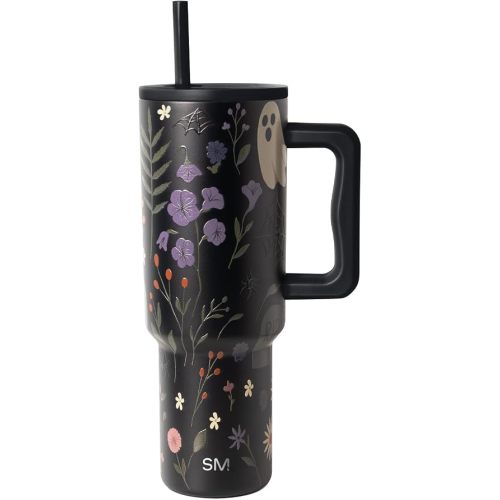 Simple Modern Halloween Tumbler with Handle | 40oz | Halloween