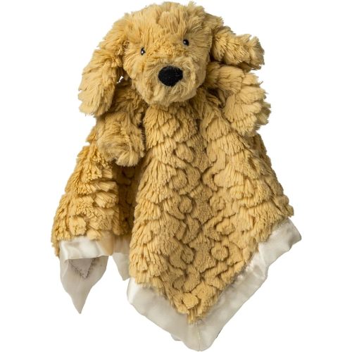 Mary Meyer Lovey Putty Nursery Baby & Toddler Stuffed Animal Security Blanket Soft Snuggle Toy, 13 x 13-Inches, Golden Puppy