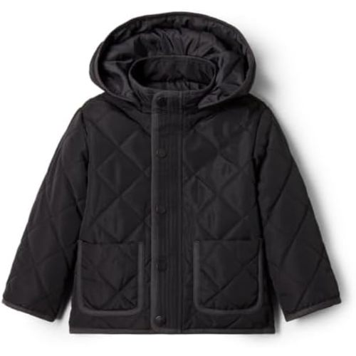 Amazon Essentials x Sofia Grainge Unisex Toddlers and Babies' Hooded Insulated Midweight Field Jacket