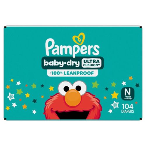 Pampers Baby Dry Diapers - (Select Size and Count)