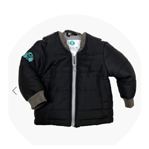 BuckleMe Baby Car Seat Coat - Toast - makes buckling baby in car seat safer