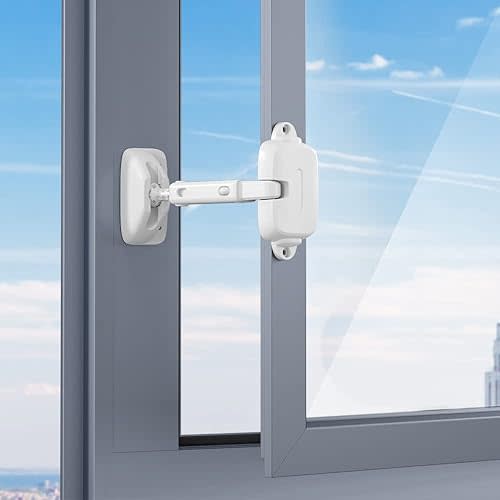 1 Pack Adjustable Window Gap Size Baby Safety Window Restrictor