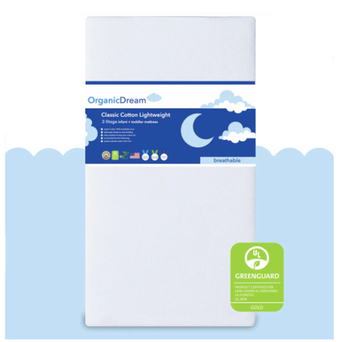 Organic Cotton 2-Stage Lightweight Crib Mattress | Organic Dream®
