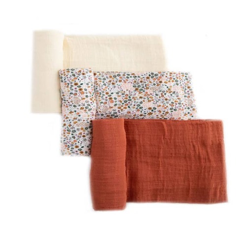 Cotton Muslin Swaddle (3 Pack)