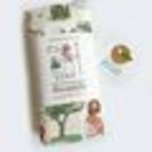 The Good Shepherd Muslin Deluxe Swaddle | Catholic gift | Baptism | Jesus blanket | Christian Swaddle