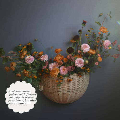 Natural Scalloped Baskets (2pc)