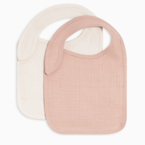 2-Pack Muslin Bibs