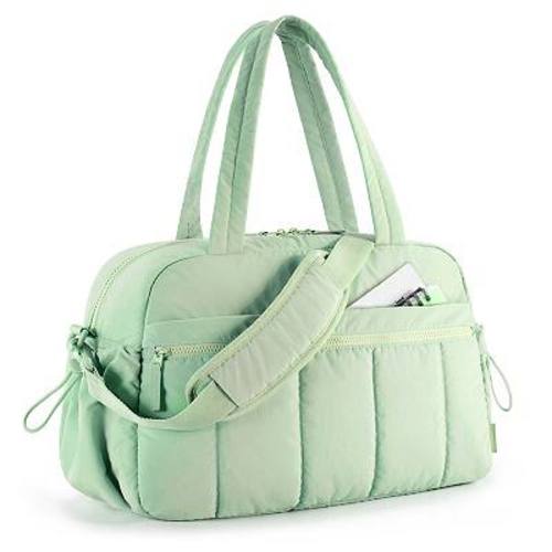 BAGSMART Puffy Water-Resistant Duffel Bag