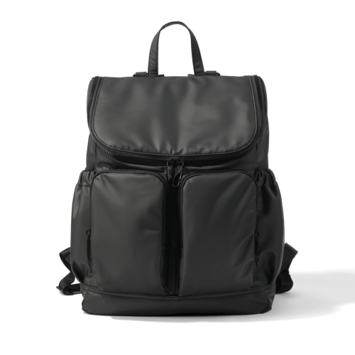Signature Nappy Backpack - Black Weatherproof