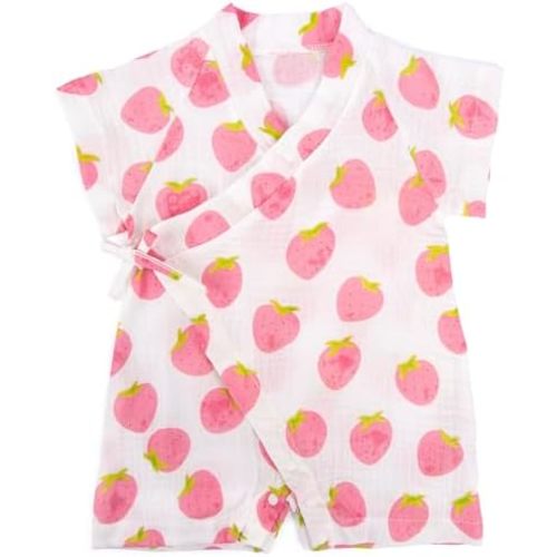 Kimono Robe Newborn Cotton Yarn Robe Baby Romper Infant Japanese Pajamas…